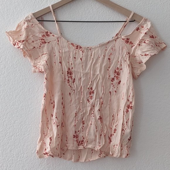 Forever 21 Open Shoulder Blouse - Picture 1 of 1